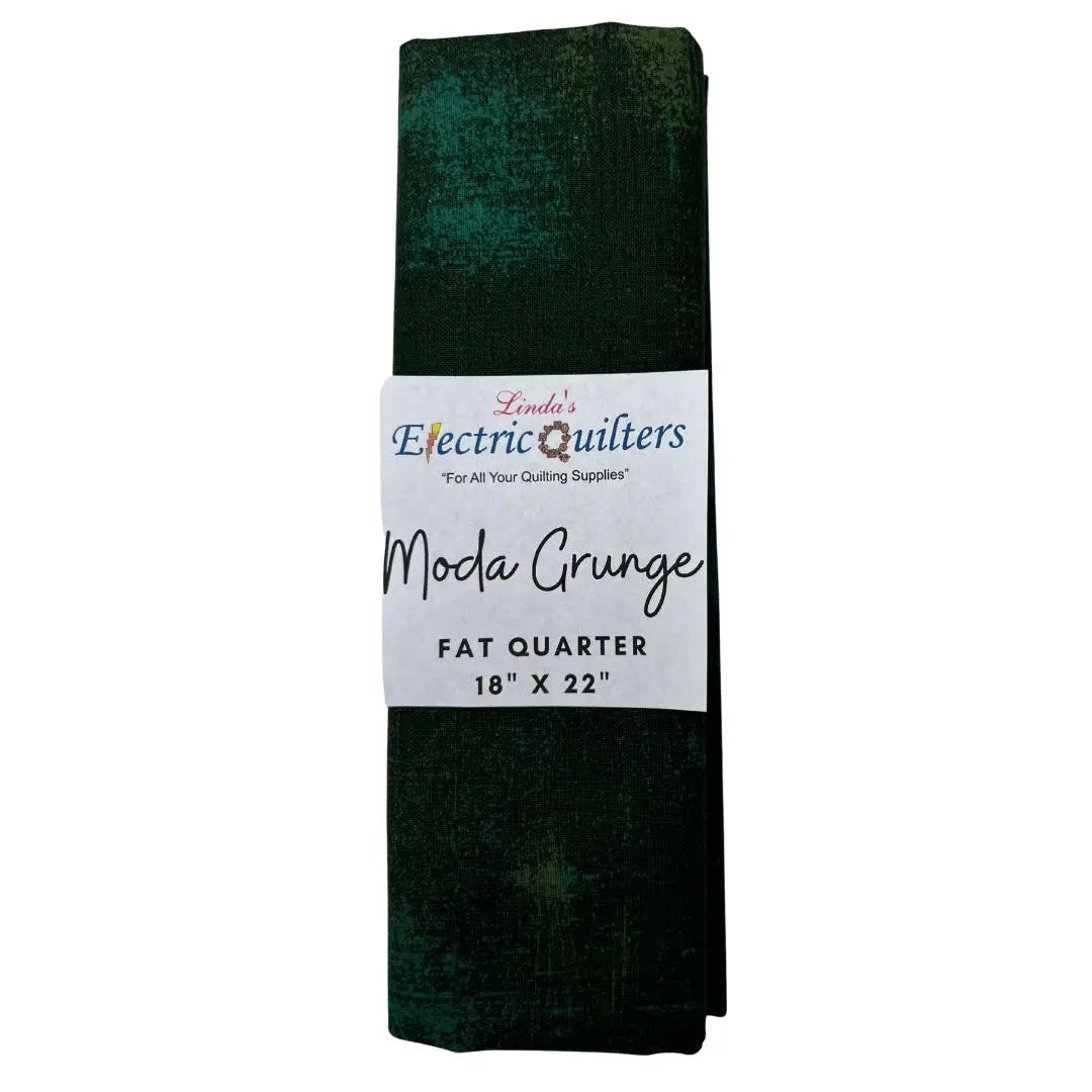 Christmas Green 308 Moda Grunge - Fat Quarter Moda Fabrics & Supplies