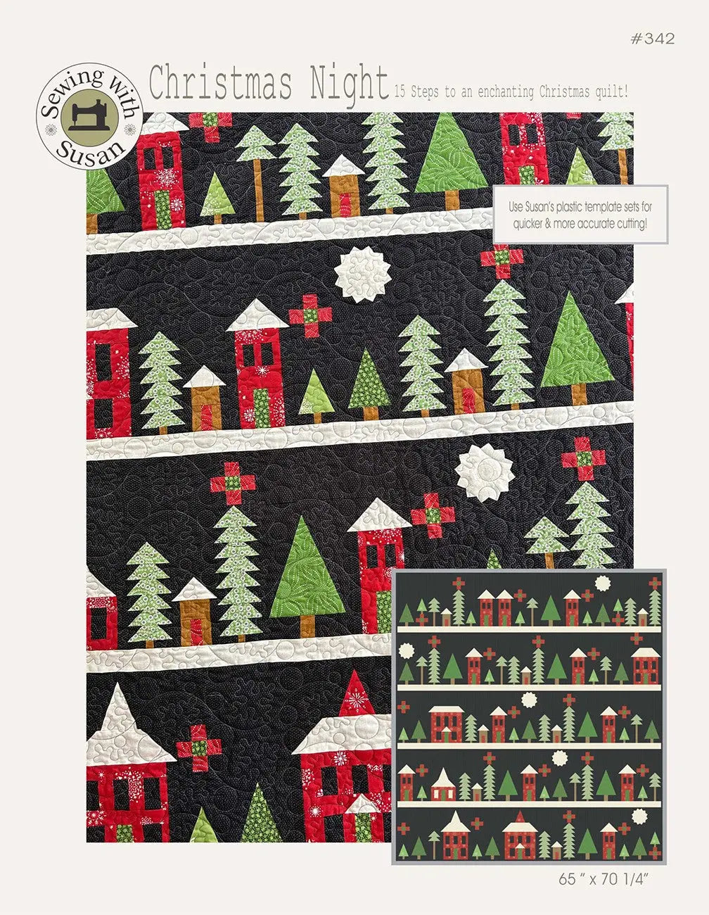 Christmas Night - Linda's Electric Quilters