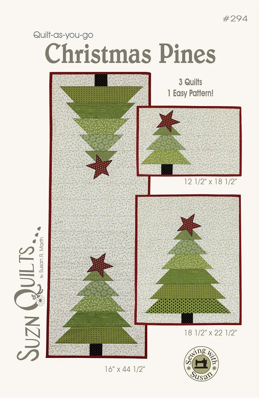 Christmas Pines - Linda's Electric Quilters