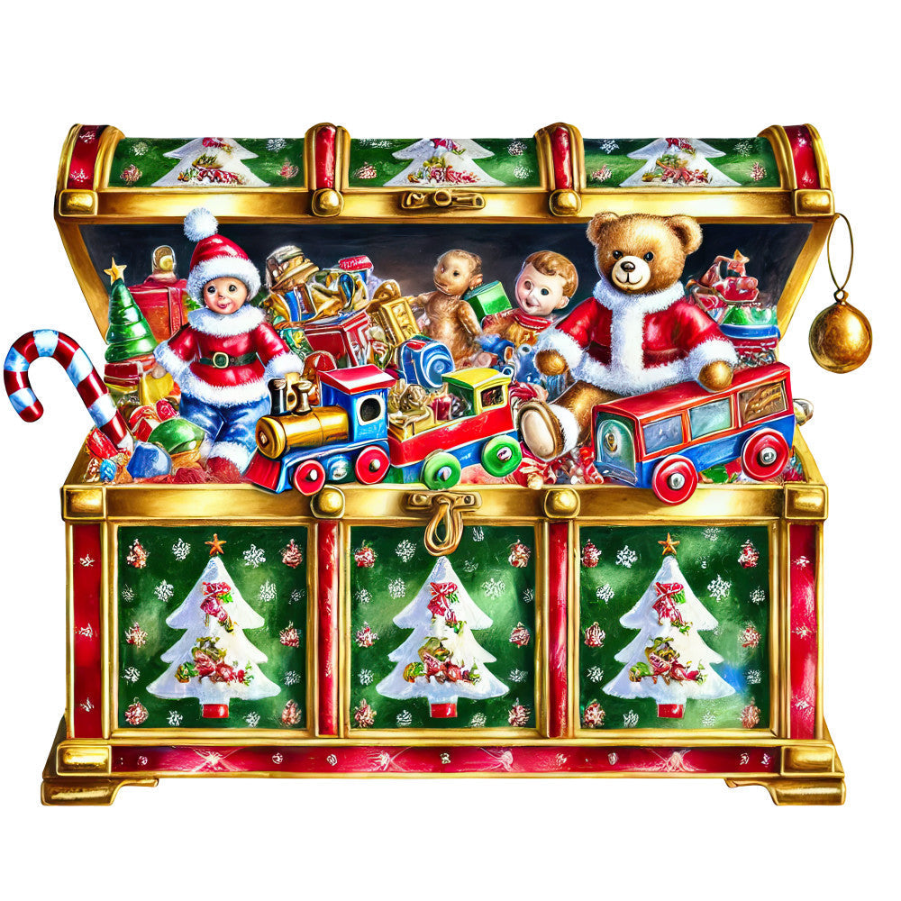 Christmas Toys Fabric Panel 18 QuiltingFabricPanels