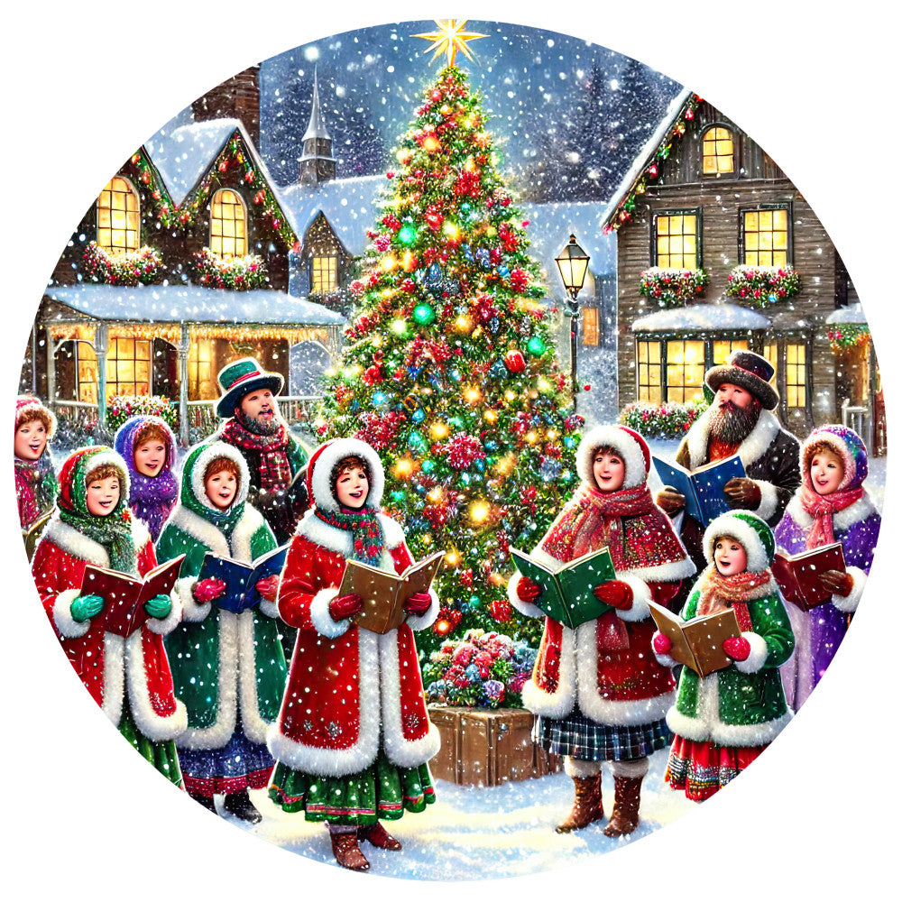 Christmas Villages Fabric Panel 68 QuiltingFabricPanels