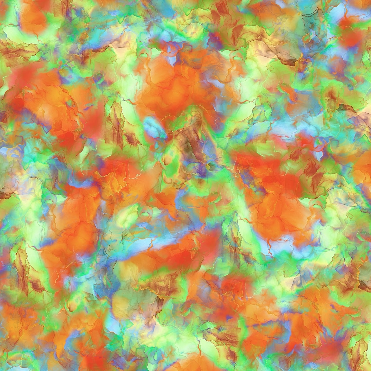 Citrus Garden Quilt Back - Starburst 108" wide Fabric per yard