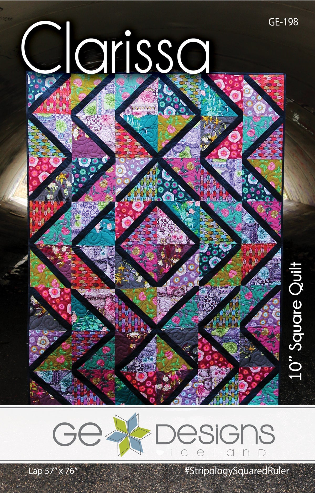 Clarissa - 10" Square Pattern 198