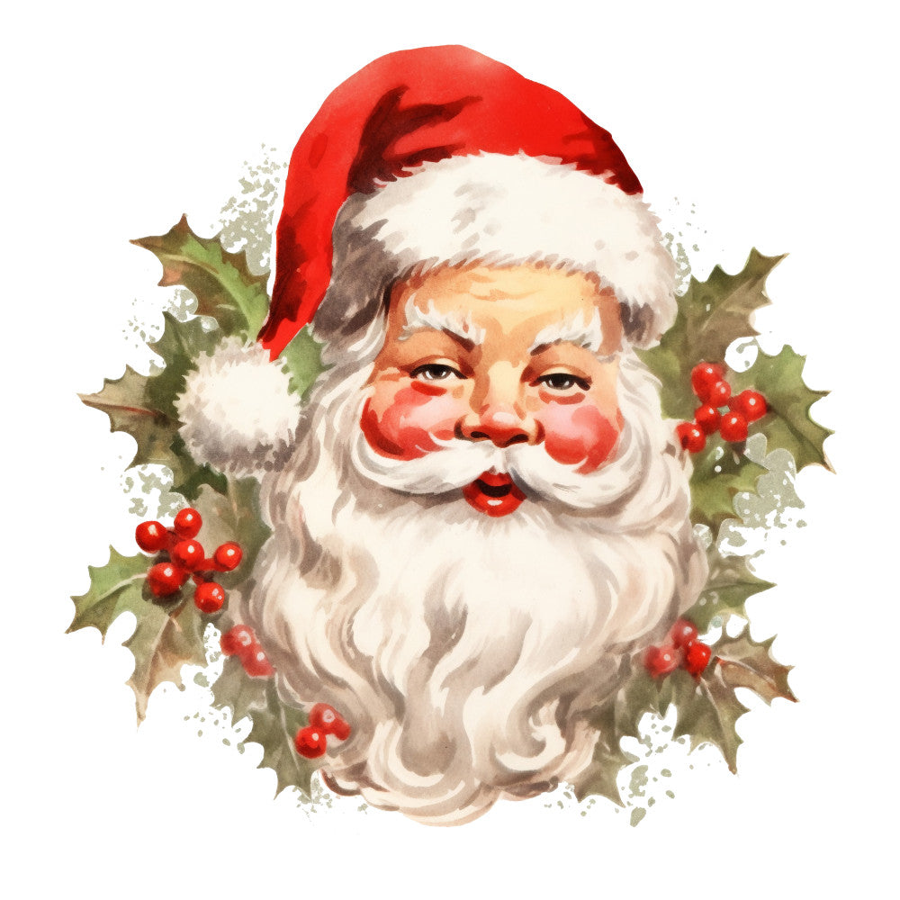 Classic Santa Claus Fabric Panel 6