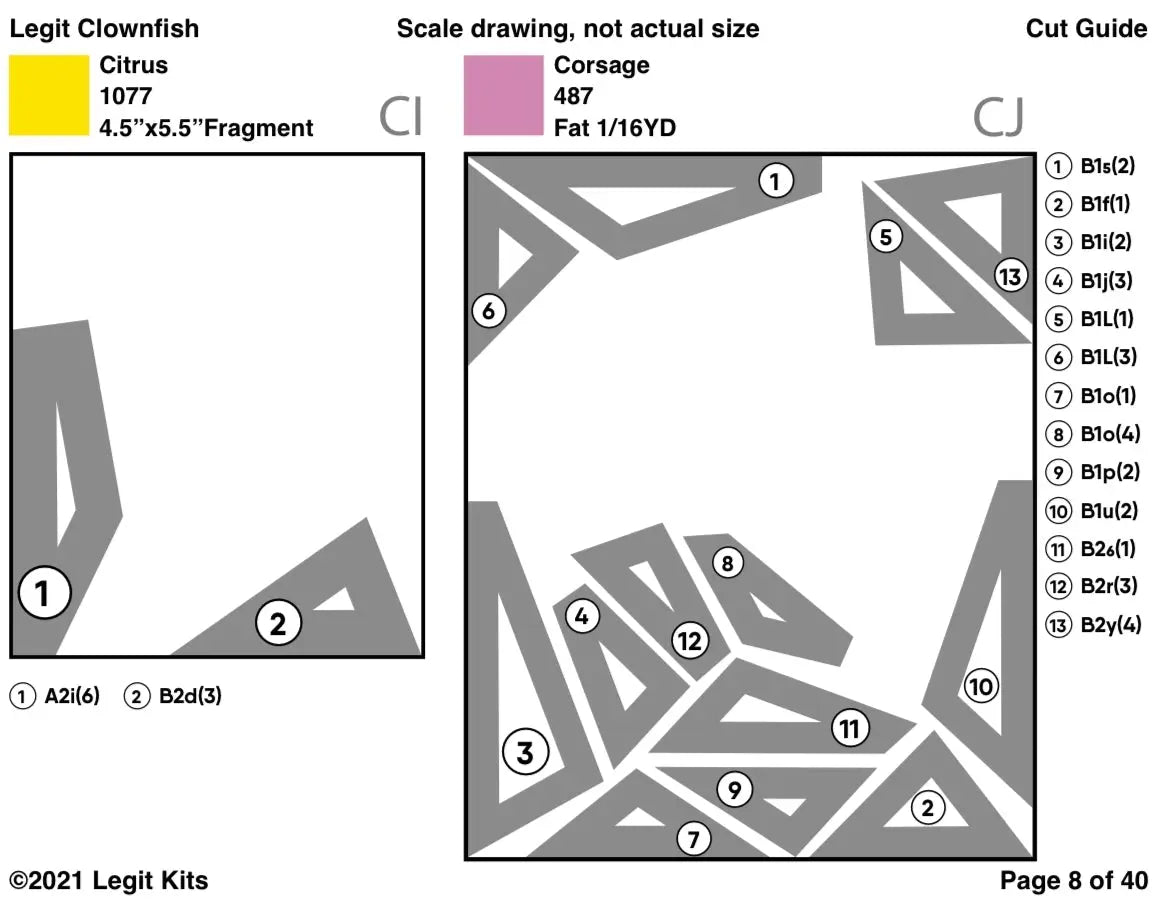 Clownfish Pattern Legit Kits