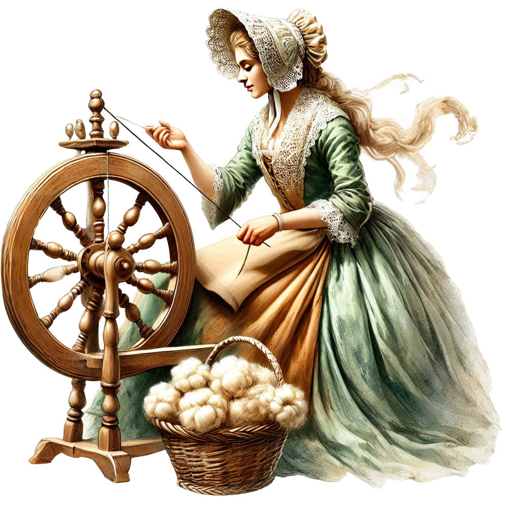 Colonial America Fabric Panel 27