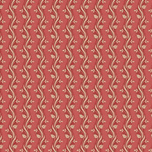 Colorful Coordinates & Stashing - Leaf Stripe - Pink 44" / 45" Fabric Per Yard The Fabric Company