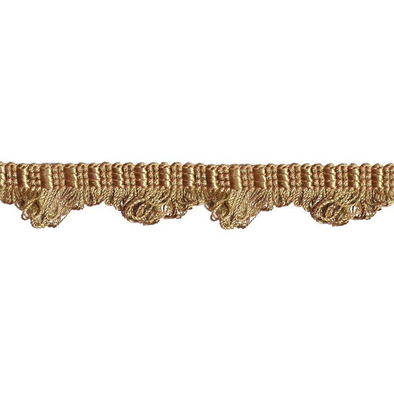 Colors Collection - 1" width Looped Border Fringe (25 Yard Roll) - BR-7004-16 Sable