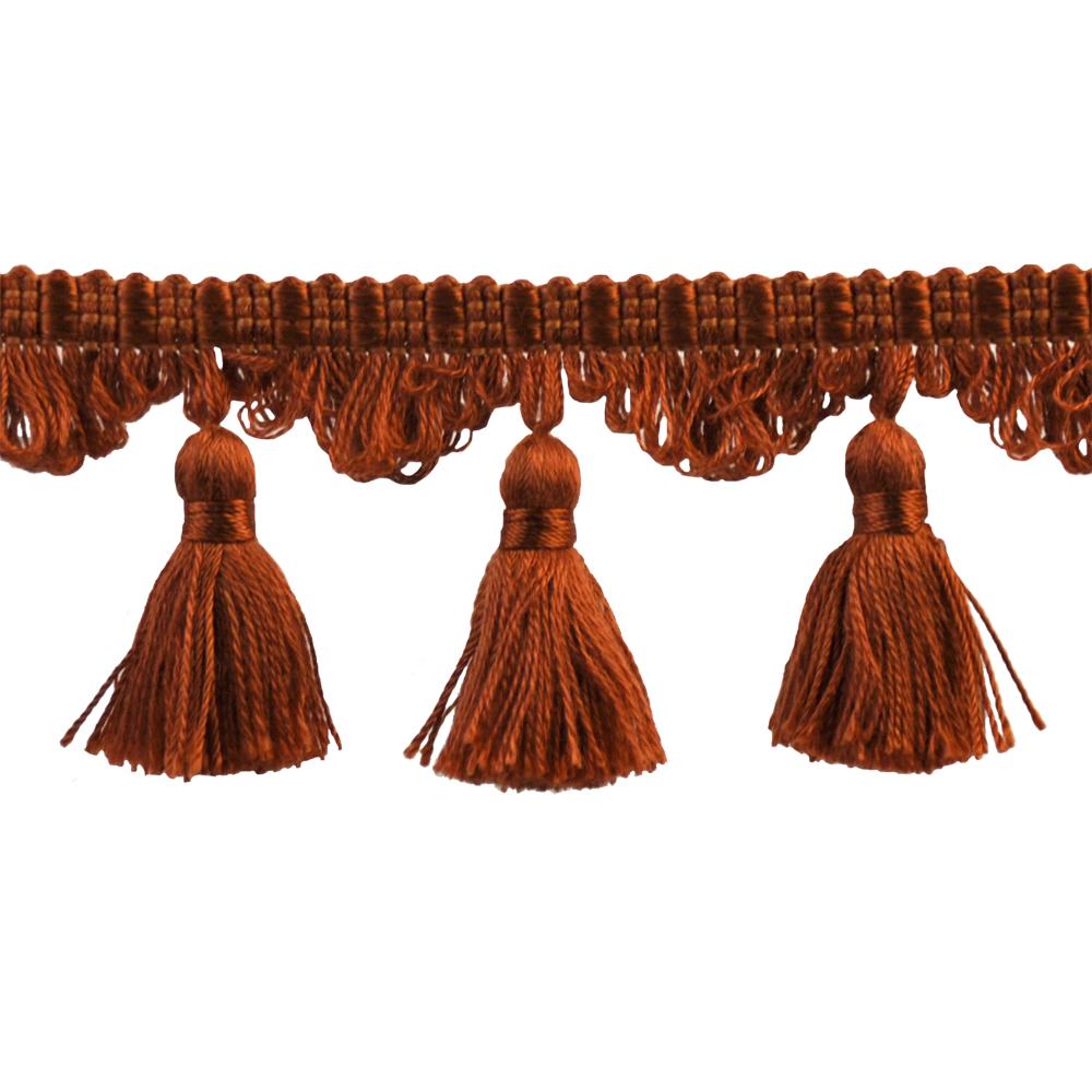 Colors Collection - 2 1/4" Tassel Fringe (25 Yard Roll) - BF-4019-118