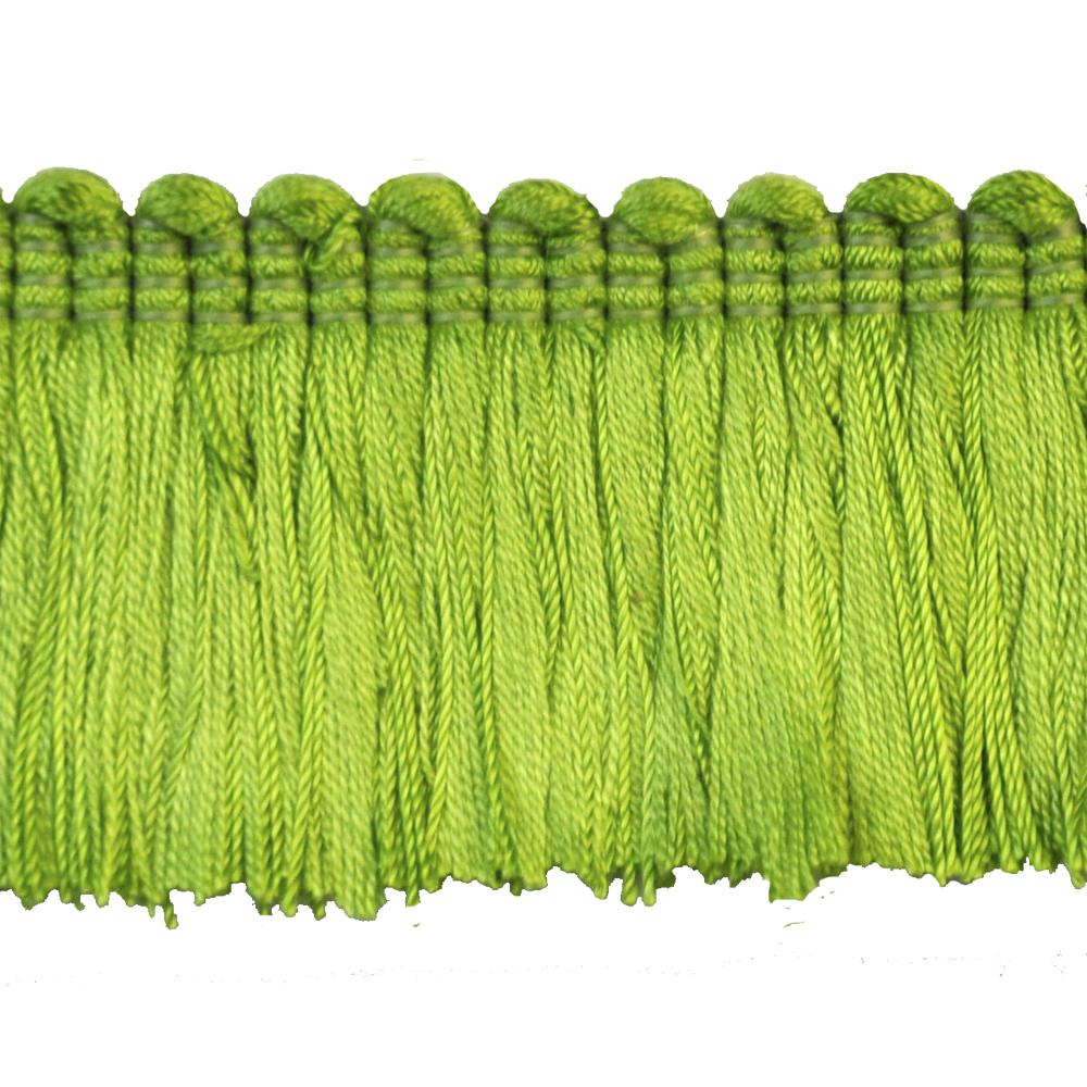 Colors Collection - 2" Brush Fringe (25 Yard Roll) - BF-4018-14 Green
