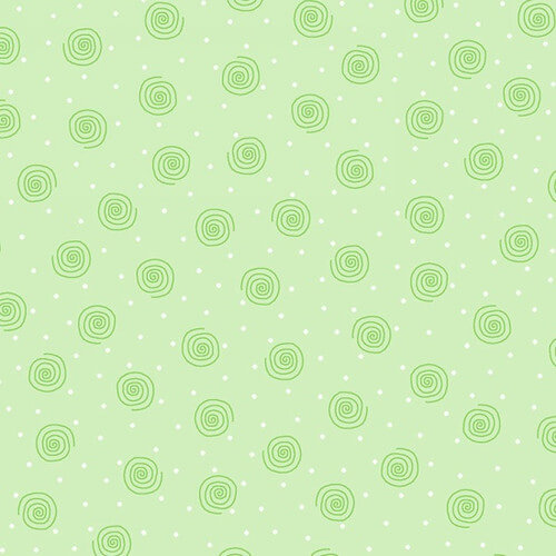 Comfy Flannel - Swirl Dot - Mint Green 44"/45" Cotton Flannel Fabric per yard