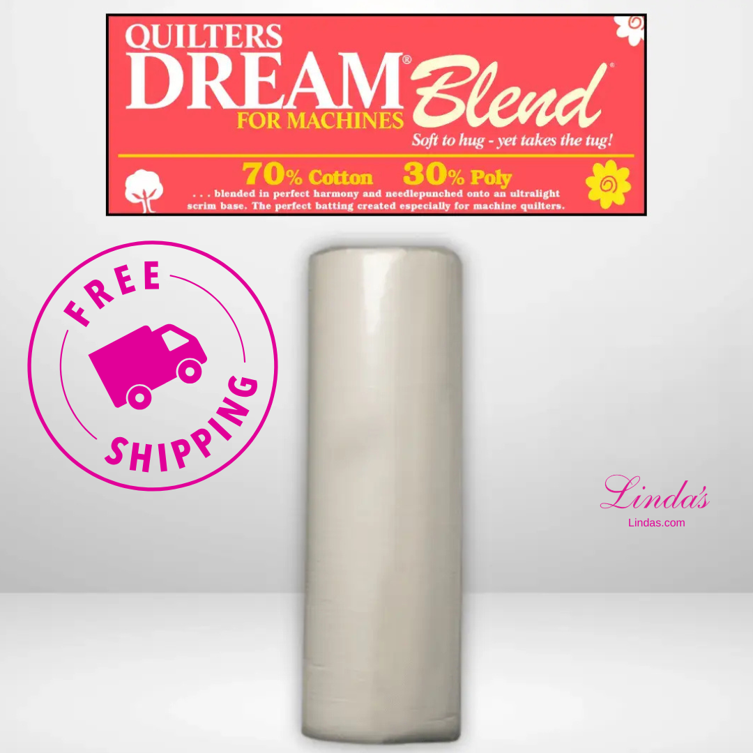 Quilters Dream Select Natural 70/30 Batting Queen Roll - 93" x 30 yards -- AVAILABLE FOR PRE-ORDER - ROUGHLY 8 WEEKS