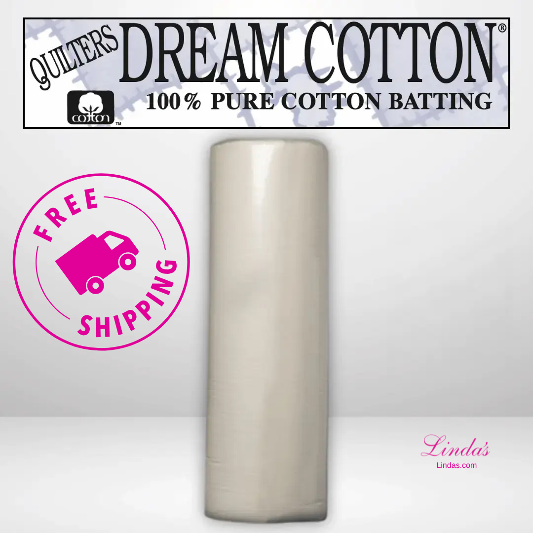Quilters Dream Deluxe Natural Cotton Batting Throw Roll - 60" x 30 yards -- AVAILABLE FOR PRE-ORDER - ROUHLY 8 WEEKS
