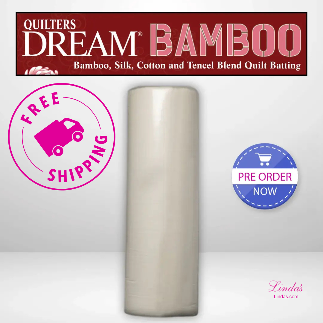 Quilters Dream Select Bamboo Batting Throw Roll - 60" x 30 yards -- AVAILABLE FOR PRE-ORDER - ROUGHLY 8 WEEKS