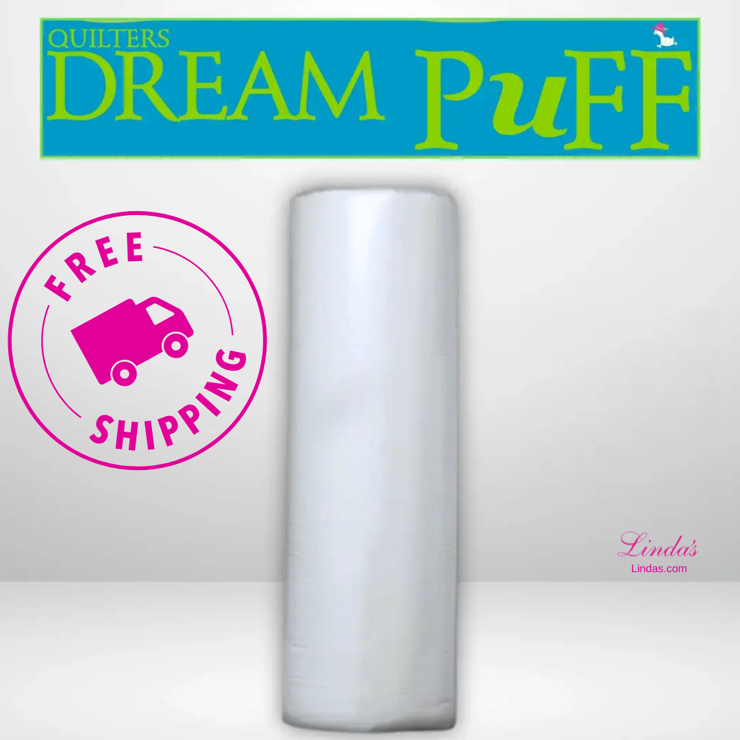 Quilters Dream Puff Batting Queen Roll - 93" x 25 yards -- AVAILABLE FOR PRE-ORDER - ROUGHLY 8 WEEKS