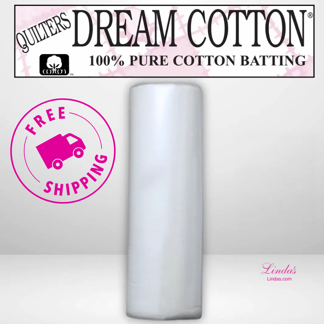 Quilters Dream Select White Cotton Batting Queen Roll - 93" x 30 yards -- AVAILABLE FOR PRE-ORDER - ROUGHLY 8 WEEKS