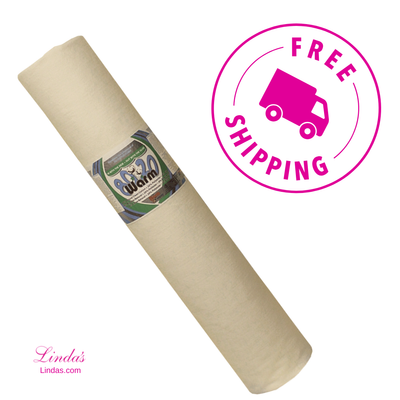 Warm 80/20® Blend Cotton & Polyester Quilt Batting – 110" x 25 Yard Bolt