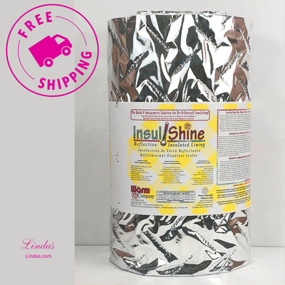 Insul-Shine® Reflective Thermal Insulation Batting – 22" x 30 Yard Bolt