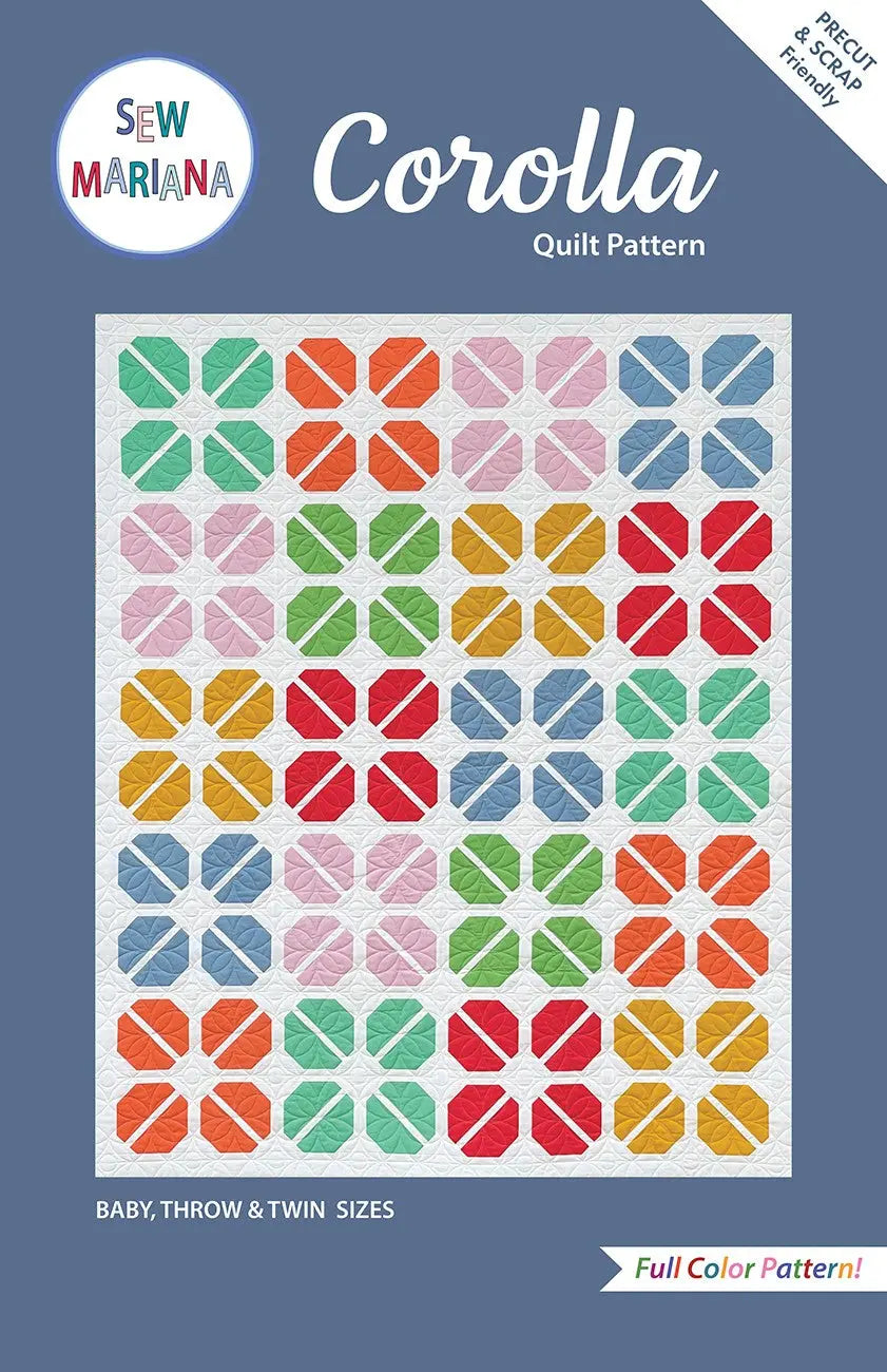 Corolla Pattern - Linda's Electric Quilters