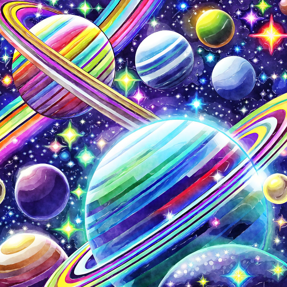 Cosmic Space Fabric Panel 1