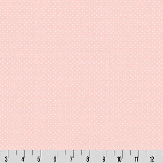 Cottage Rose Lane Bitty Dot Quilting Cuddle Seashell Fabric per yard Shannon Fabrics