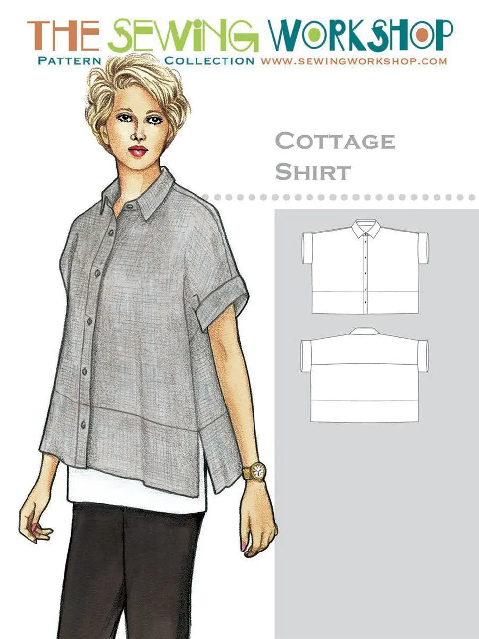 Cottage Shirt - Linda's Electric Quilters