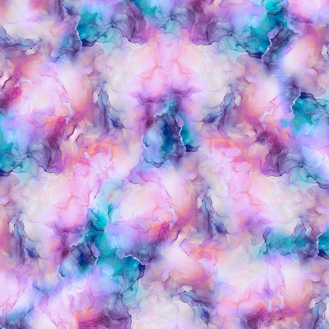 Cotton Candy Mist Quilt Back - Starburst 108" wide Fabric per yard
