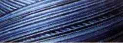 Cotton Quilting Thread 3-ply 40wt 3000yds Variegated Denim - Linda's Electric Quilters