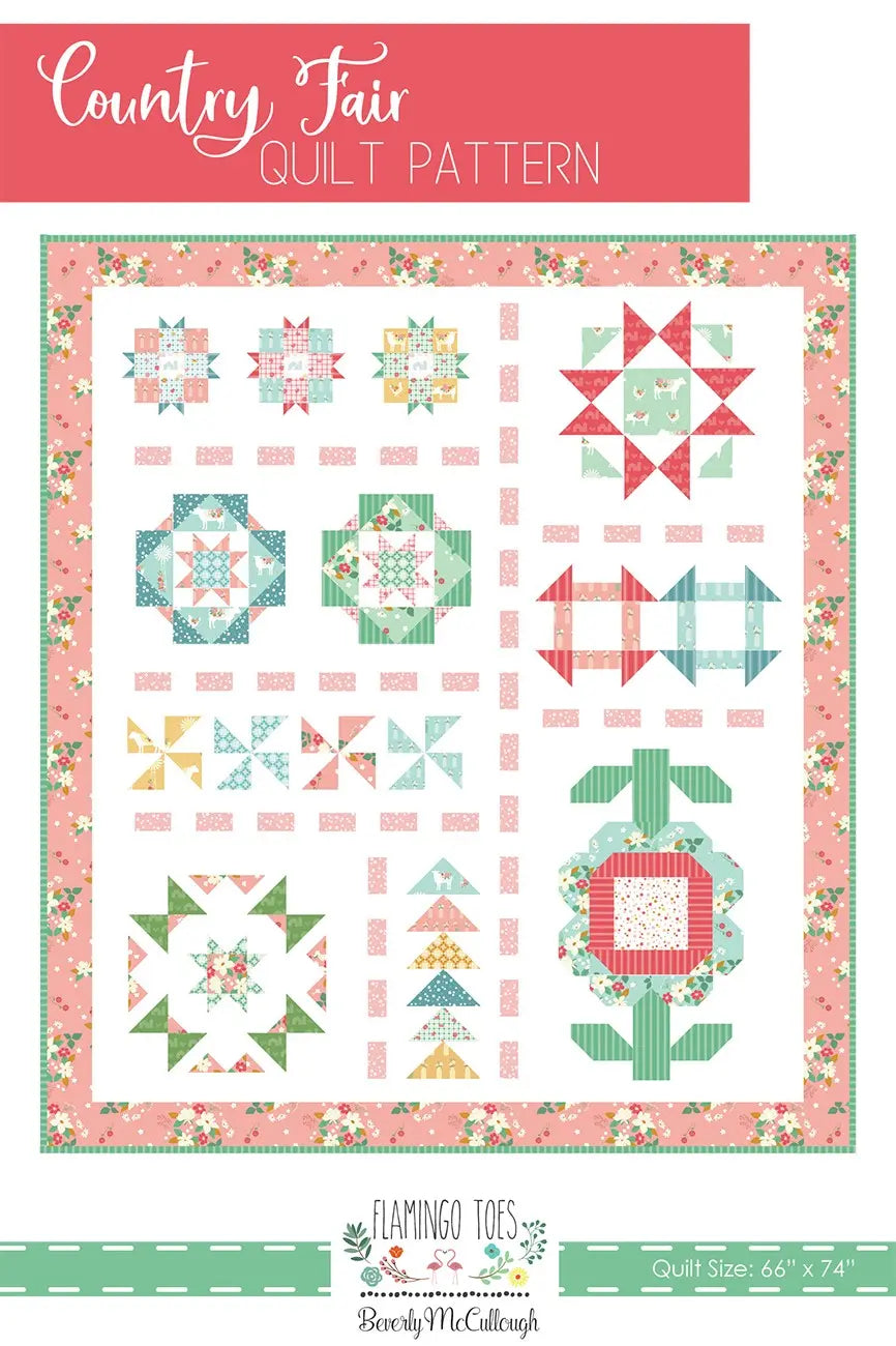 Country Fair Quilt Pattern - Linda's Electric Quilters