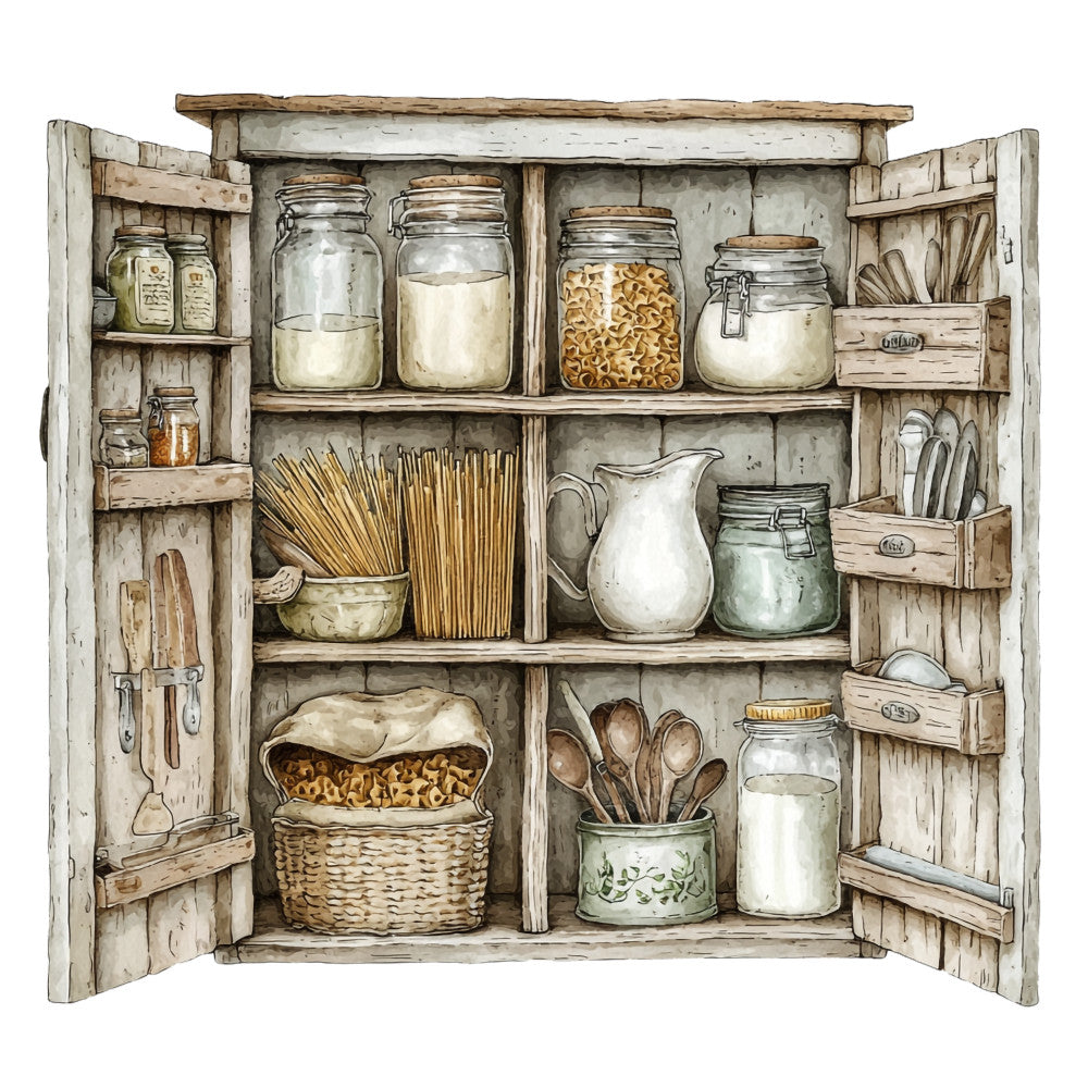 Country Kitchen Fabric Panel 10