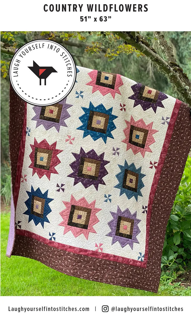 Country Wildflowers Checker Distributor