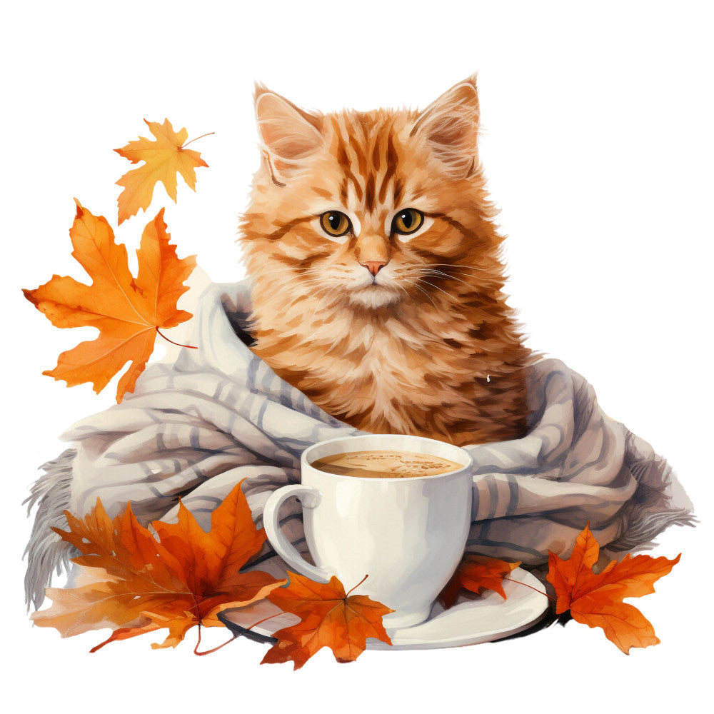 Cozy Autumn Fabric Panel 45 QuiltingFabricPanels