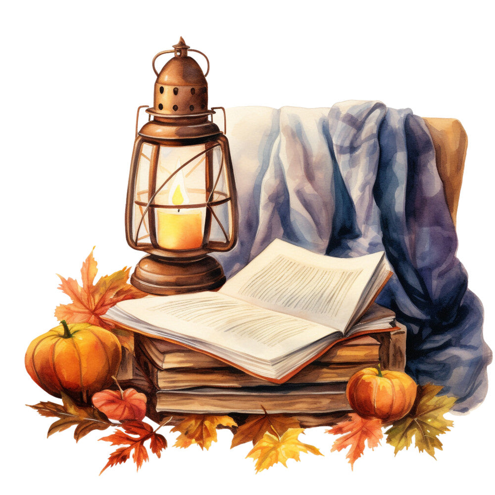 Cozy Autumn Fabric Panel 50 QuiltingFabricPanels