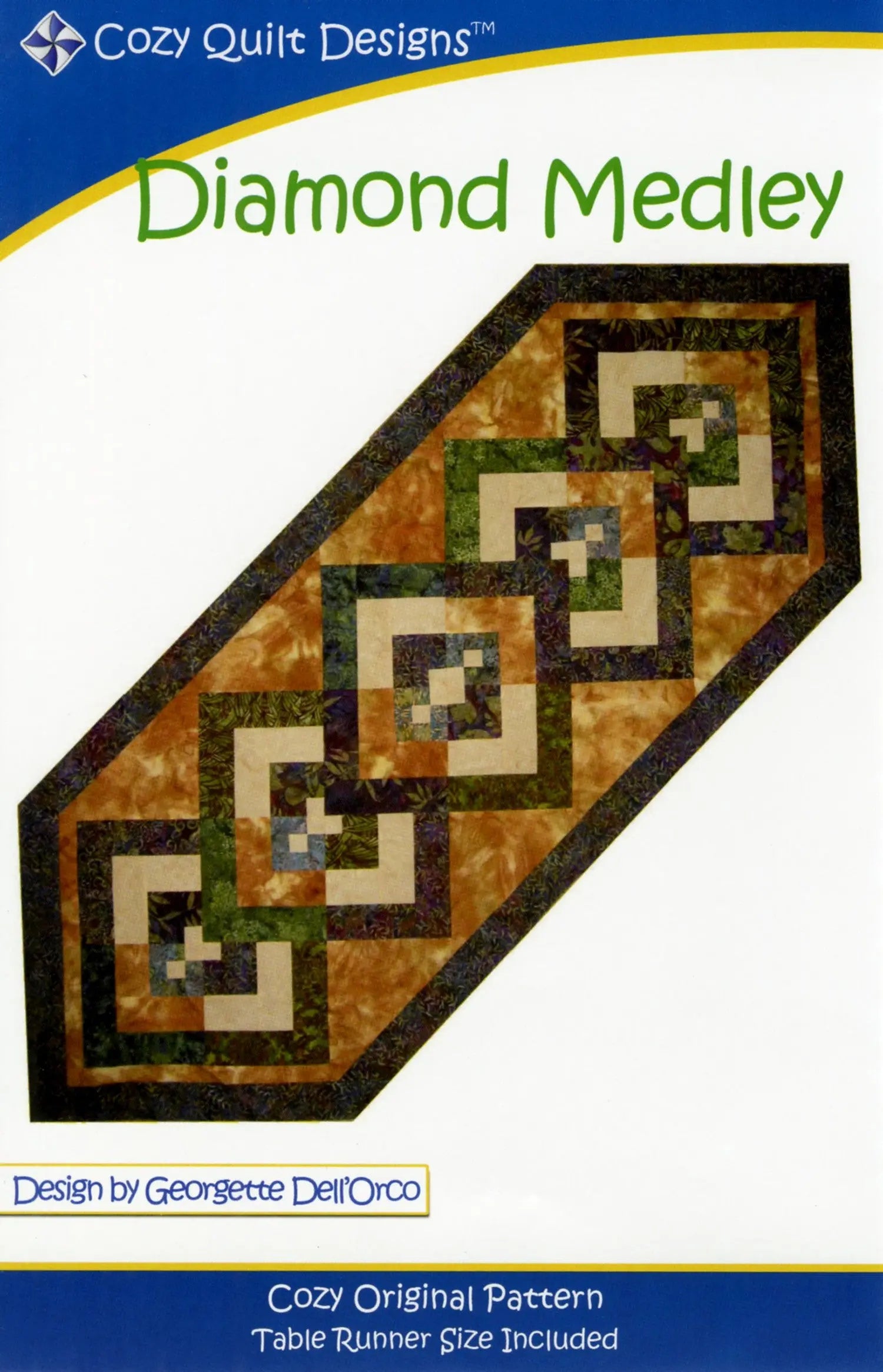 Cozy Original - Diamond Medley - Linda's Electric Quilters