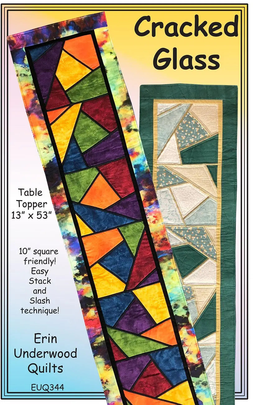 Cracked Glass - Linda's Electric Quilters