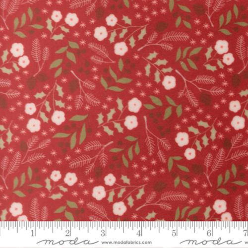 Cranberry Christmas Eve Cuddle 44 45 inch Cotton Fabric Moda Fabrics