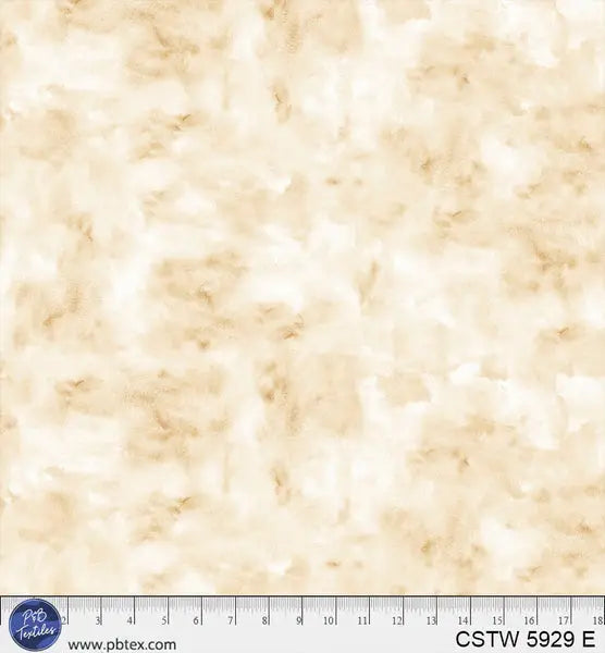 Cream Color Stories Cotton Wideback Fabric per yard P&B Textiles