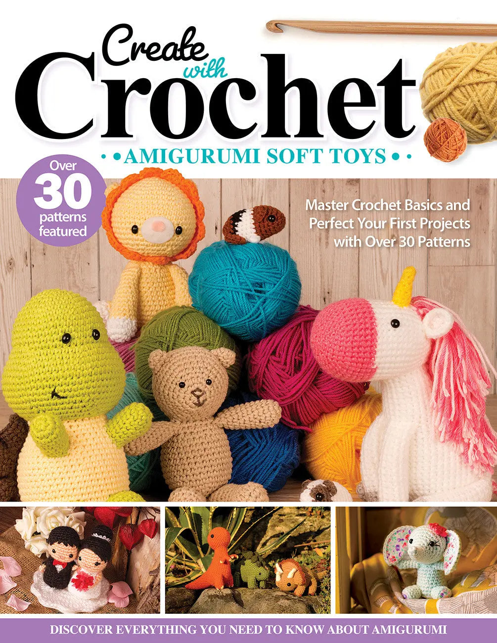 Create with Crochet: Amigurumi Soft Toys - Linda's Electric Quilters