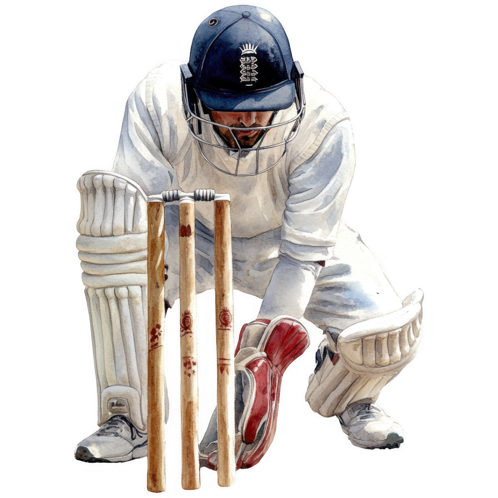 Cricket Game Fabric Panel 3
