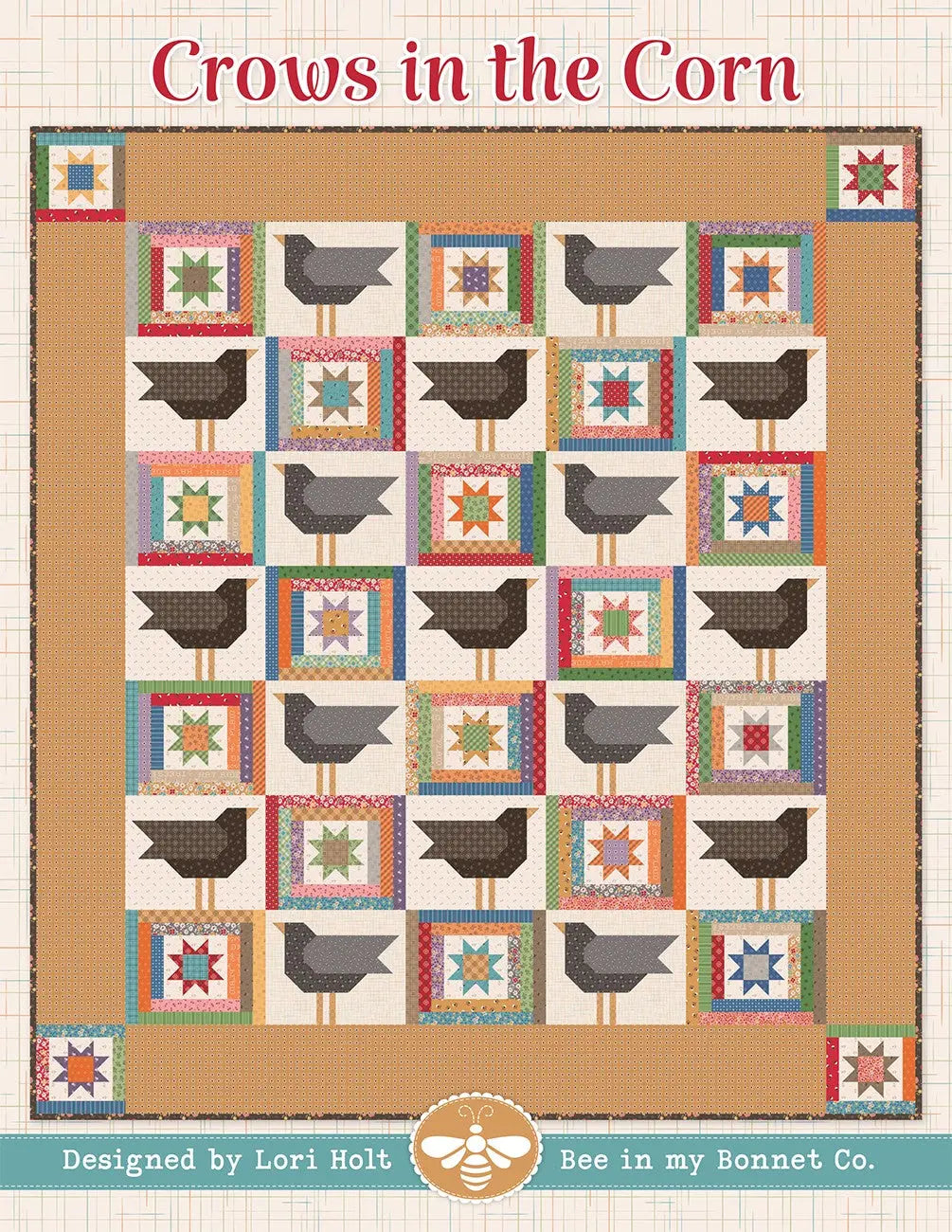 Crows In The Corn Quilt Pattern - Linda's Electric Quilters