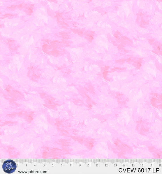 Crushed Velvet Light Pink Cotton Wideback Fabric per yard