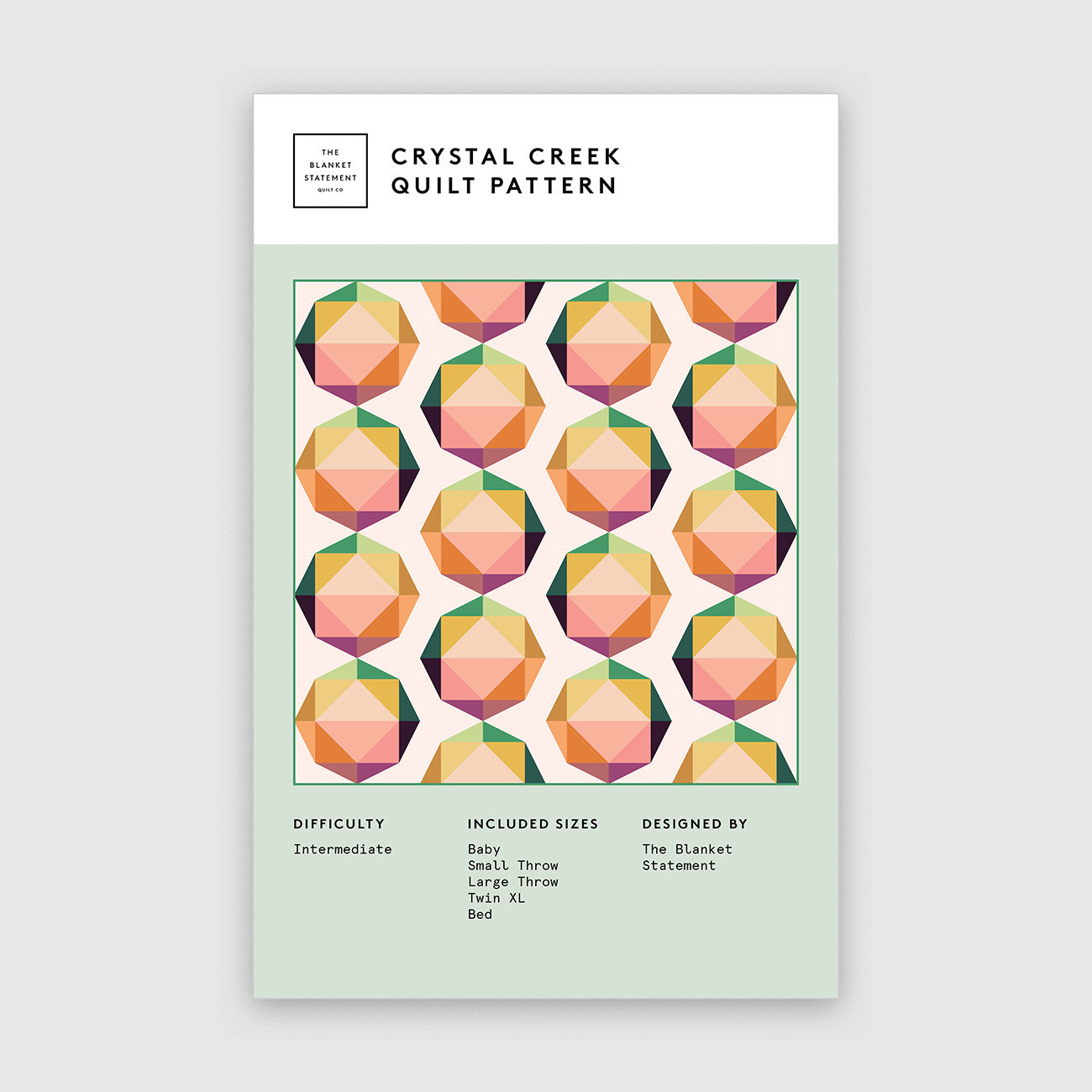 Crystal Creek Quilt Pattern - Linda's Electric Quilters