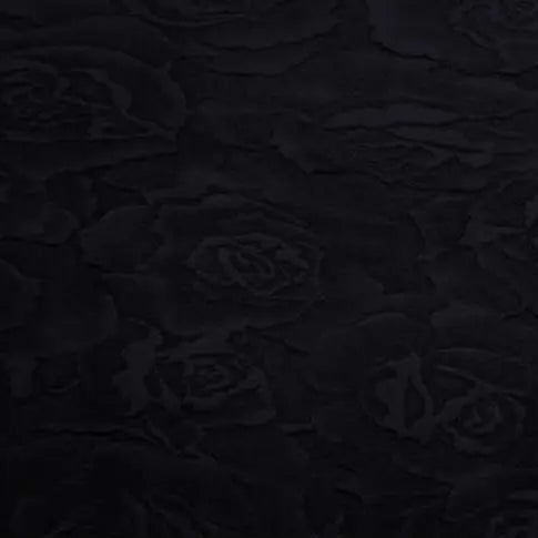Cuddle 3 Extra Wide Rose Burnout Limited Edition Black Fabric per yard Shannon Fabrics
