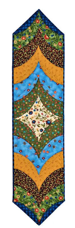 Curvacious Table Runner Pattern 164 GE Designs