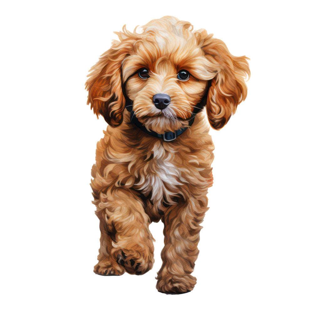 Cute Cavapoos Fabric Panel 63 QuiltingFabricPanels