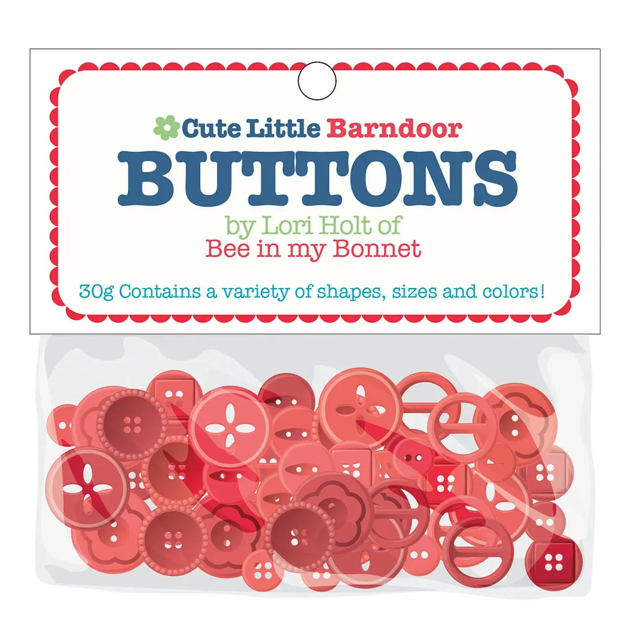 Cute Little Buttons Barndoor Assortment