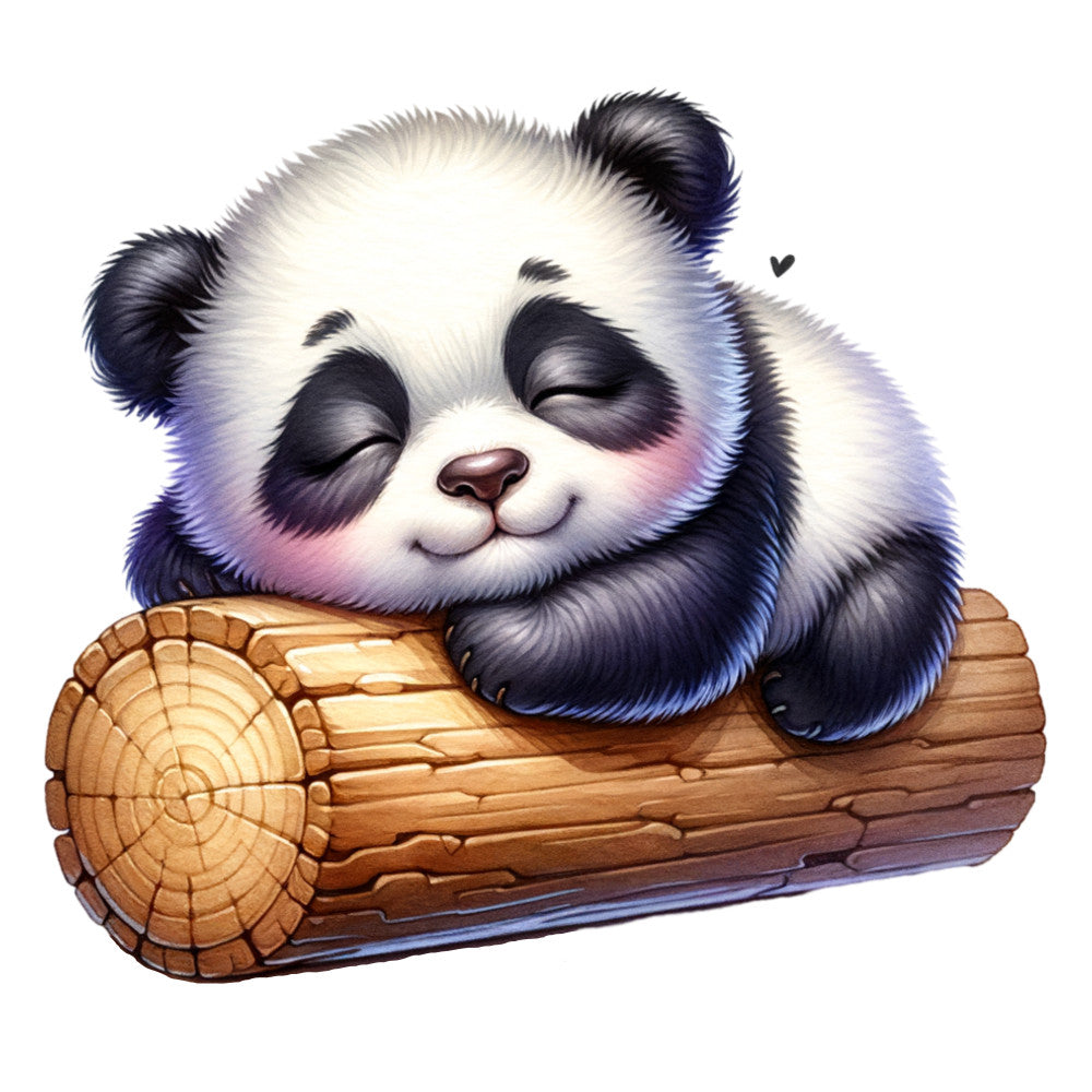Cute Panda Fabric Panel 3