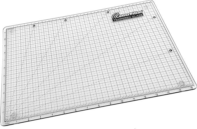 Cutterpillar Tempered Glass Crafting Board CutterPillar
