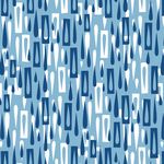 Sapphire Skies Azure Drops quilting cotton in blue