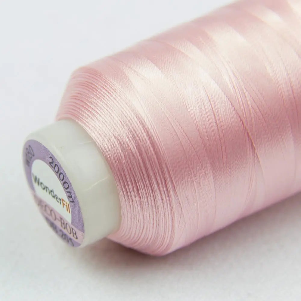 DB205 - DecoBob™ Cottonized Polyester Soft Pink Thread WonderFil USA